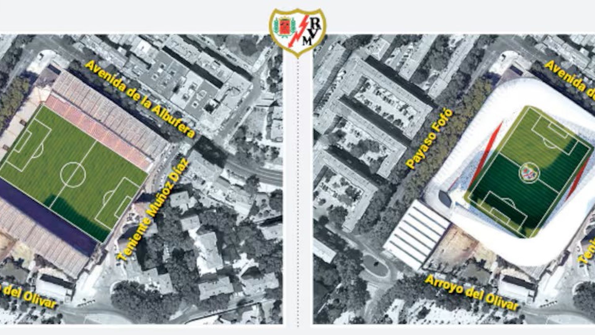 Así sería la remodelación del Estadio de Vallecas