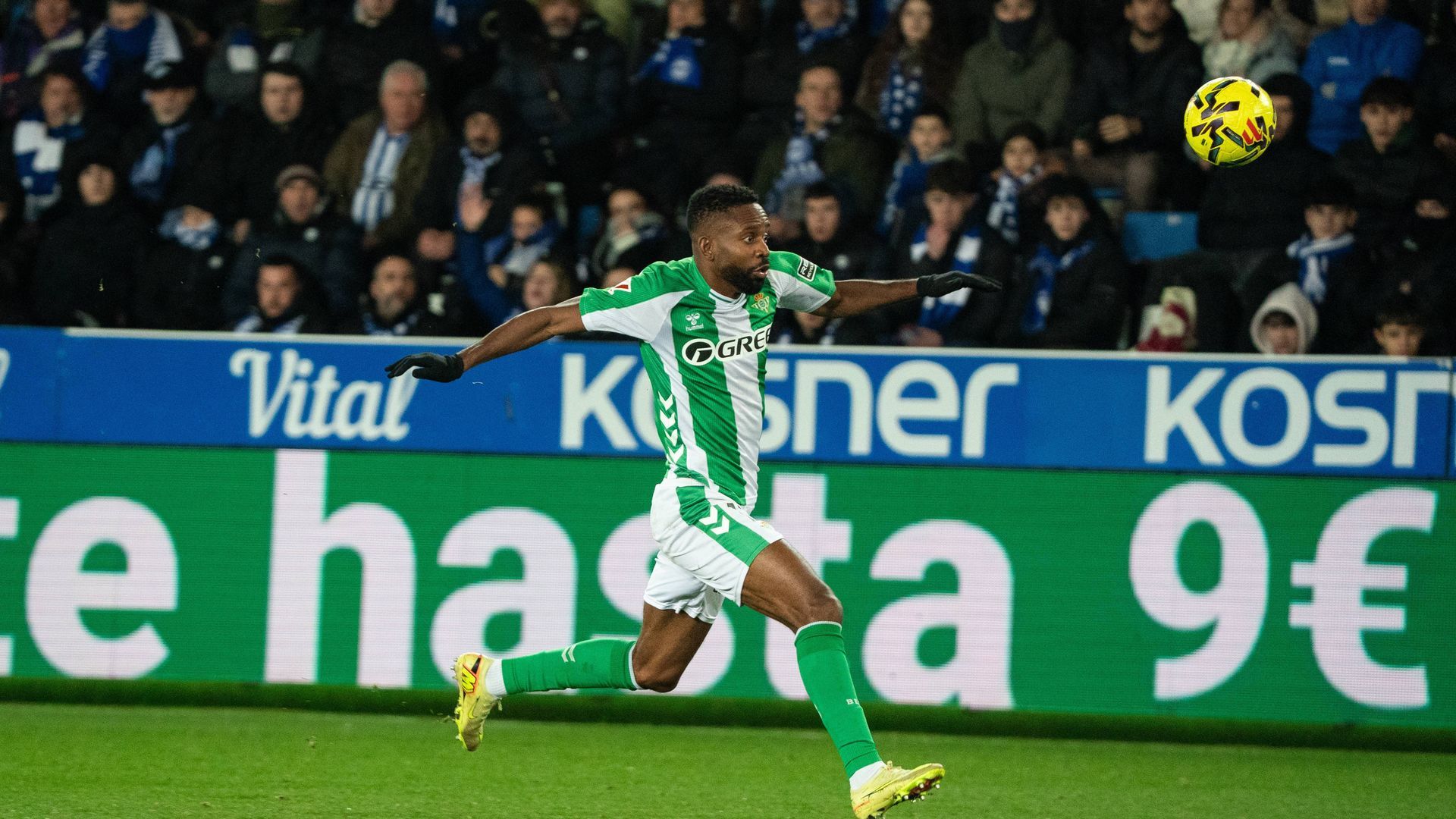 Bakambu, en el Alavés-Betis