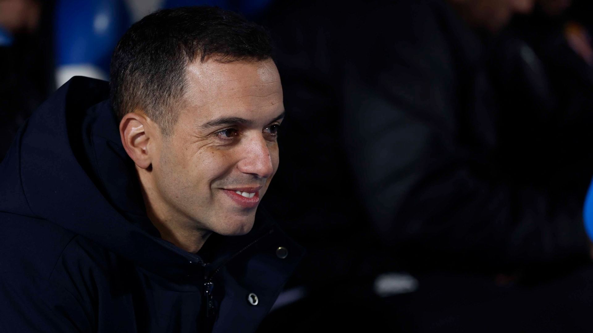 Borja Jiménez en un encuentro