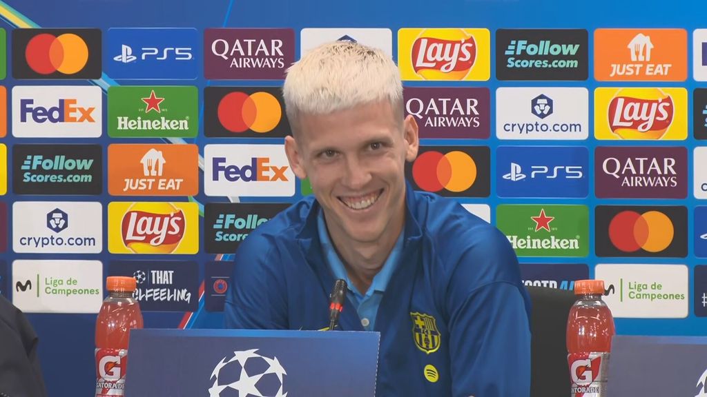 La broma de Dani Olmo cuando le preguntan por el golazo de Lamine Yamal