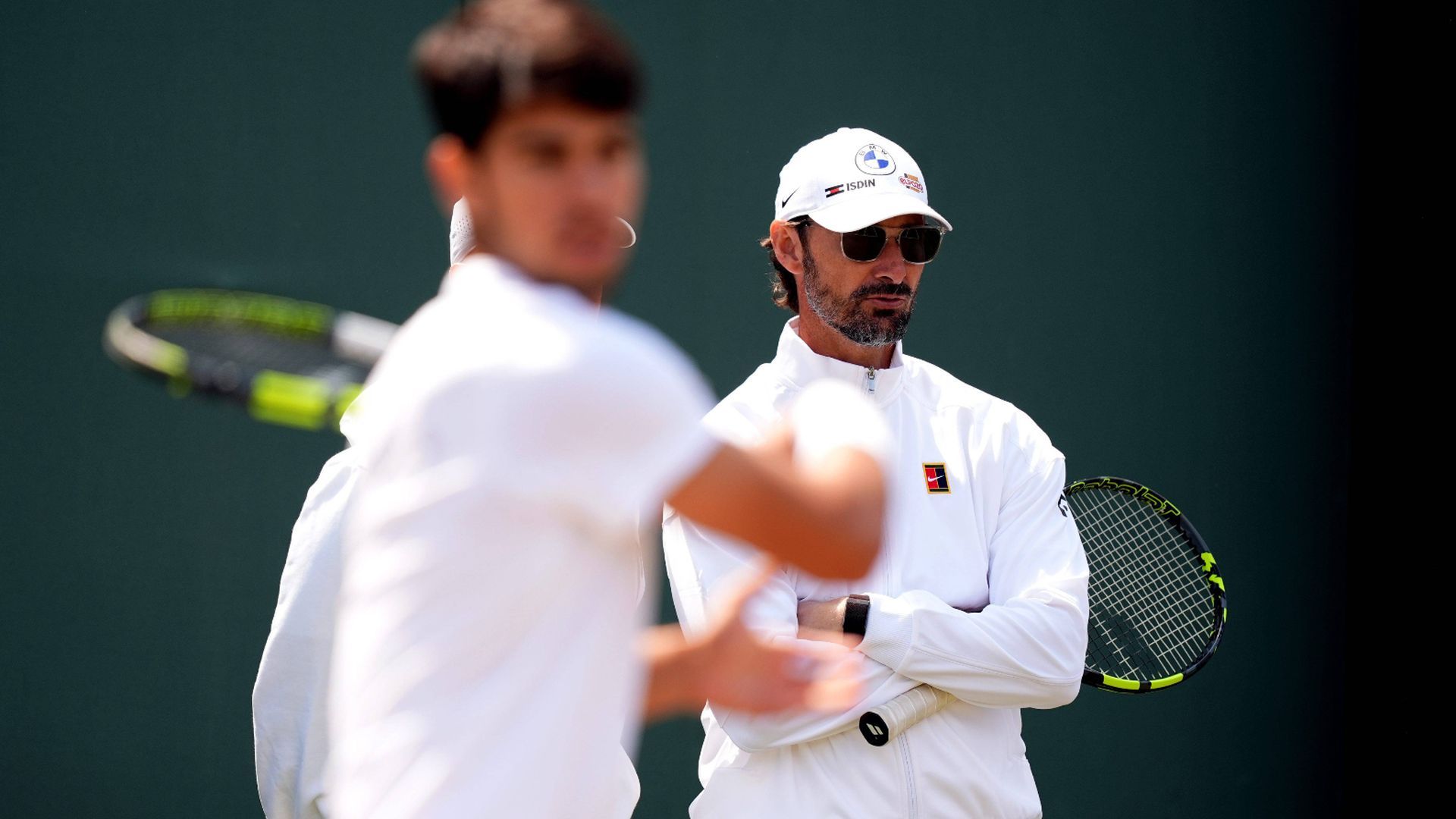 Juan Carlos Ferrero, exentrenador de Carlos Alcaraz