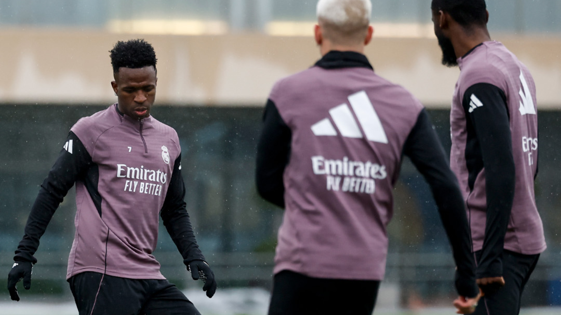 Vinícius, en una sesión del Real Madrid Vinícius, en una sesión del Real Madrid