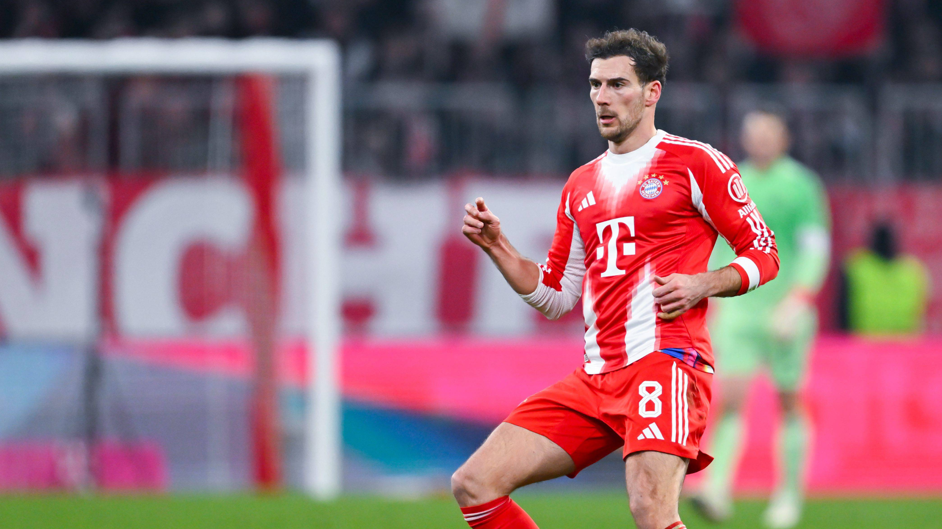 Leon Goretzka, en un partido con el Bayern