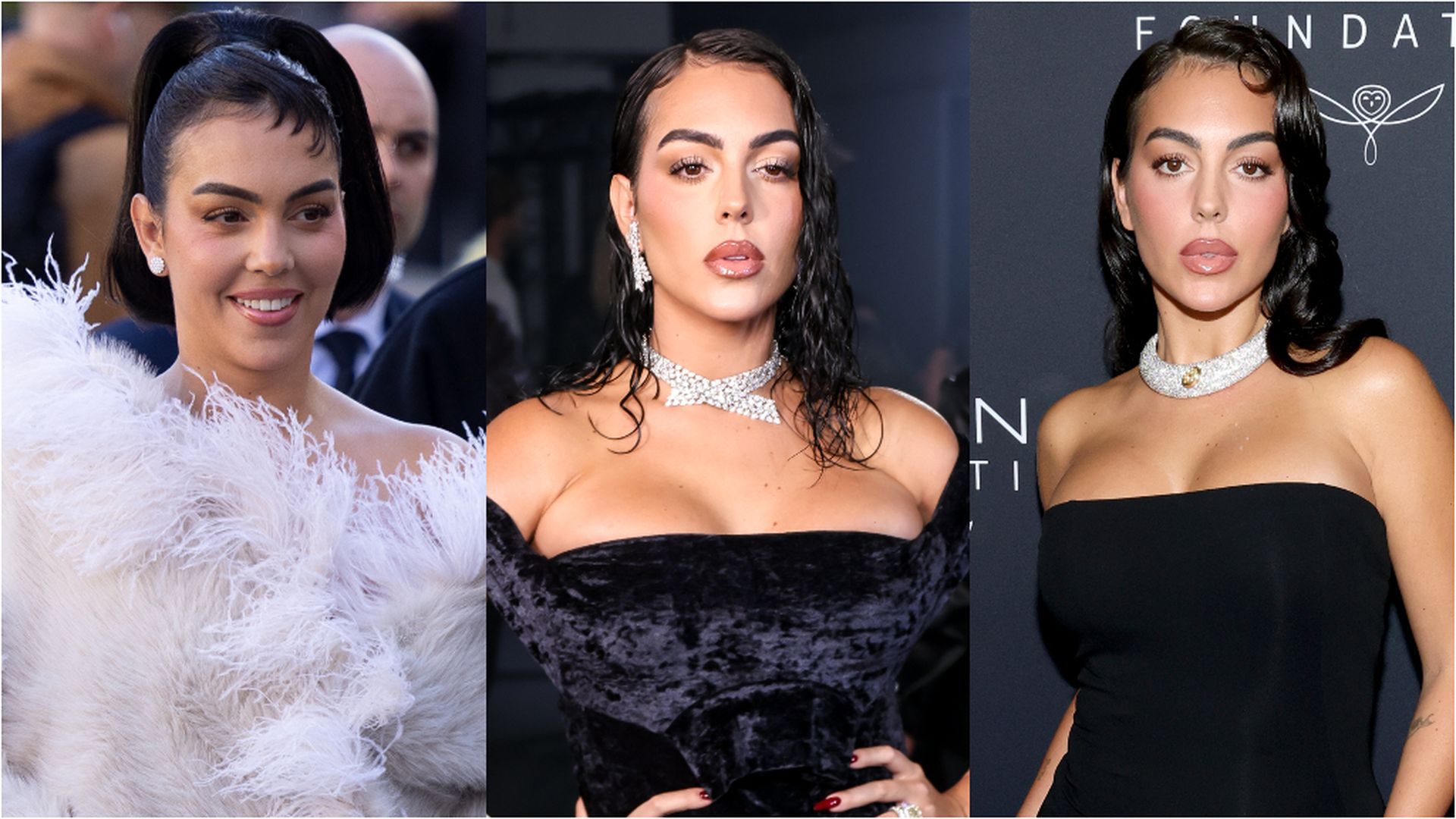 Tres looks de Georgina Rodrígez