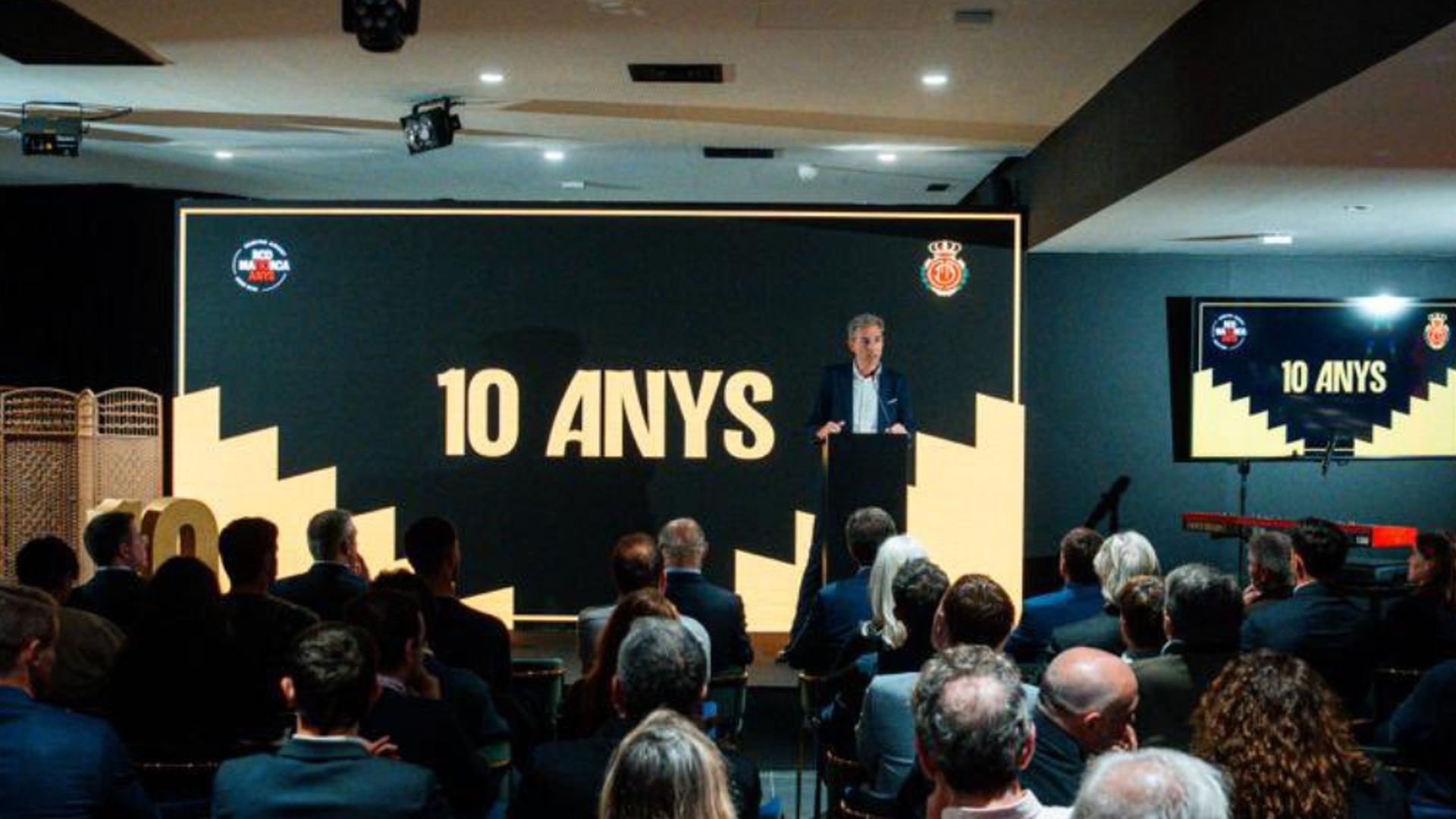 Alfonso Díaz, en la celebración del décimo aniversario