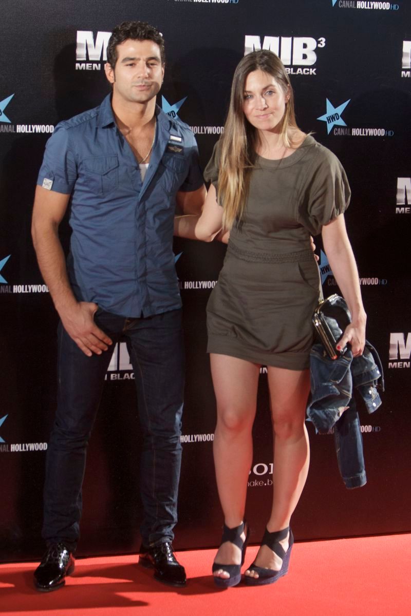 Antonio Velázquez y Leire Martínez, juntos en una imagen de 2012