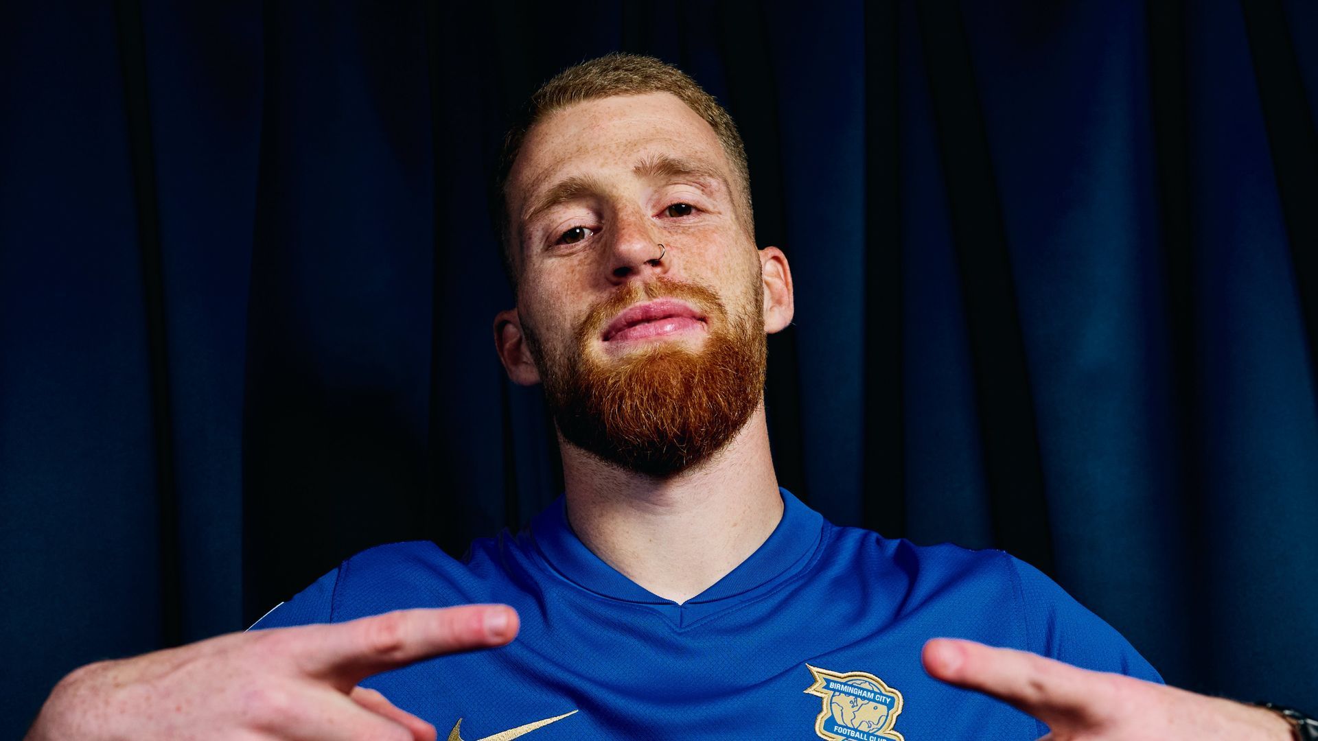 Carlos Vicente, en el Birmingham City. Carlos Vicente, en el Birmingham City.