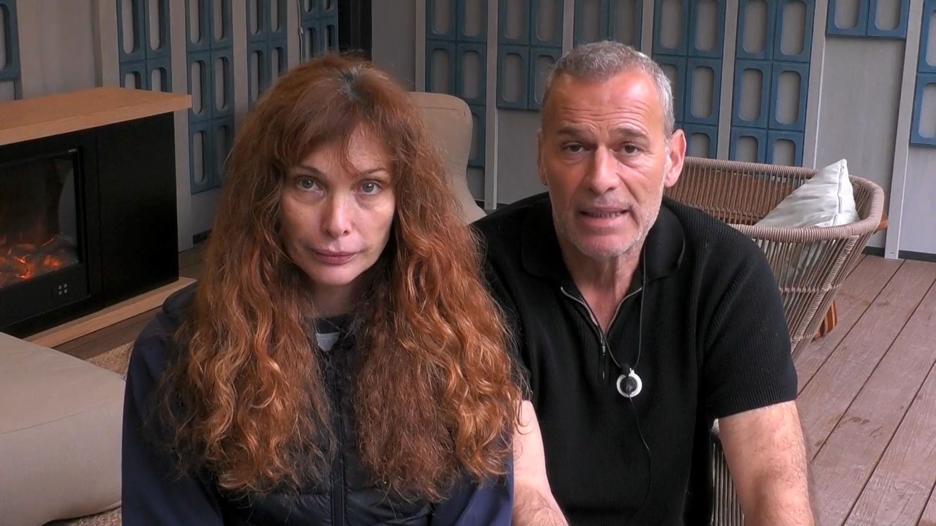 Cristina Piaget y Carlos Lozano en uno de los buenos momentos del dúo