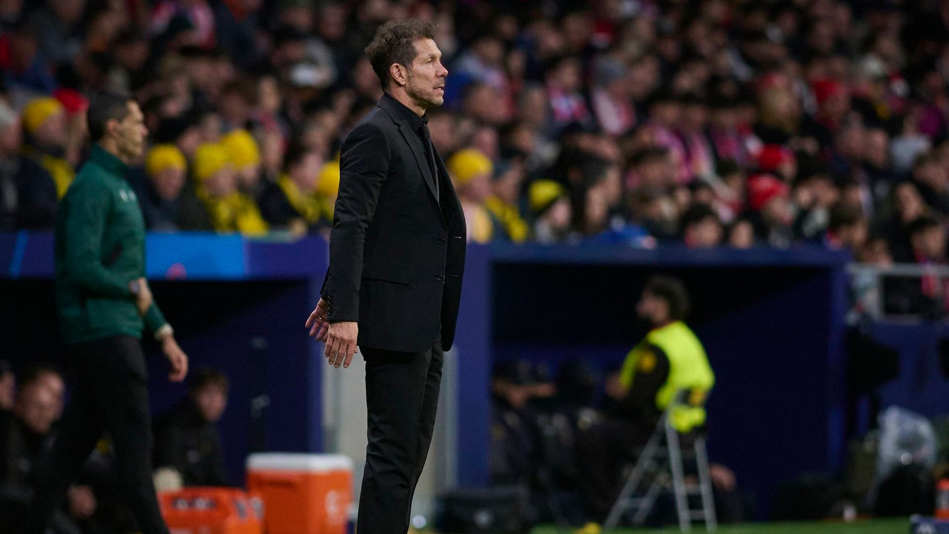 Simeone, durante el Atlético-Bodo/Glimt