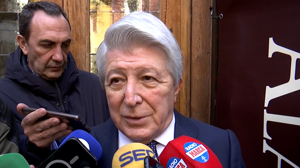 Enrique Cerezo responde al mercado de fichajes del Atlético a cinco días del cierre