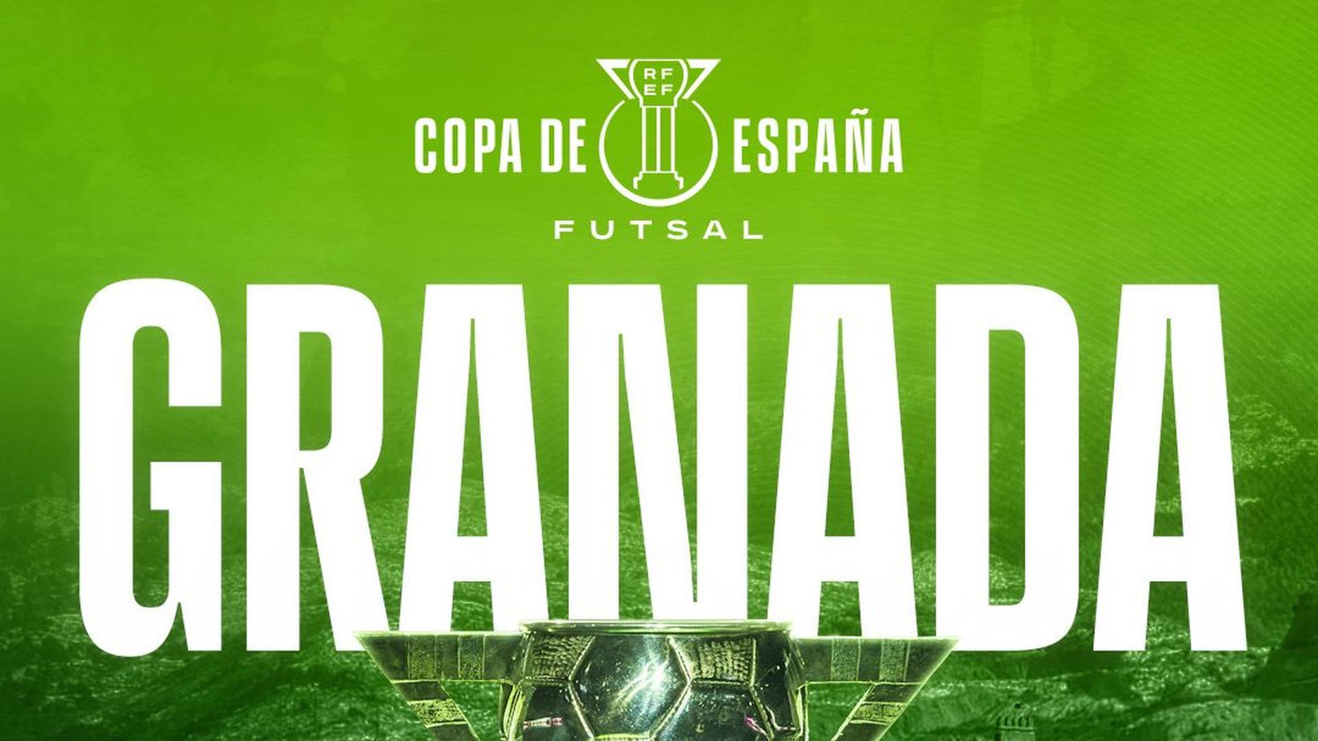 Granada será la sede de la Copa de España 2026 de fútbol sala