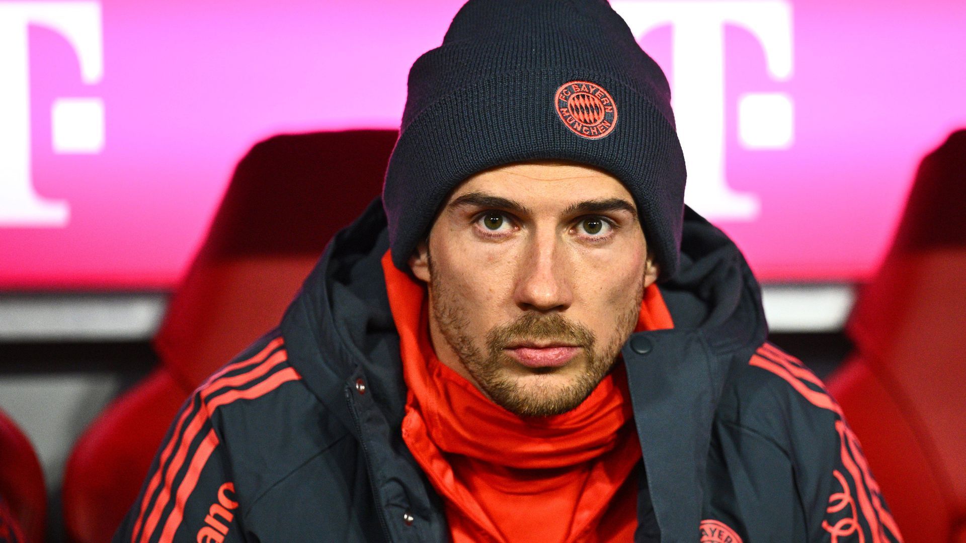 Leon Goretzka en el banquillo del Bayern de Múnich Leon Goretzka en el banquillo del Bayern de Múnich