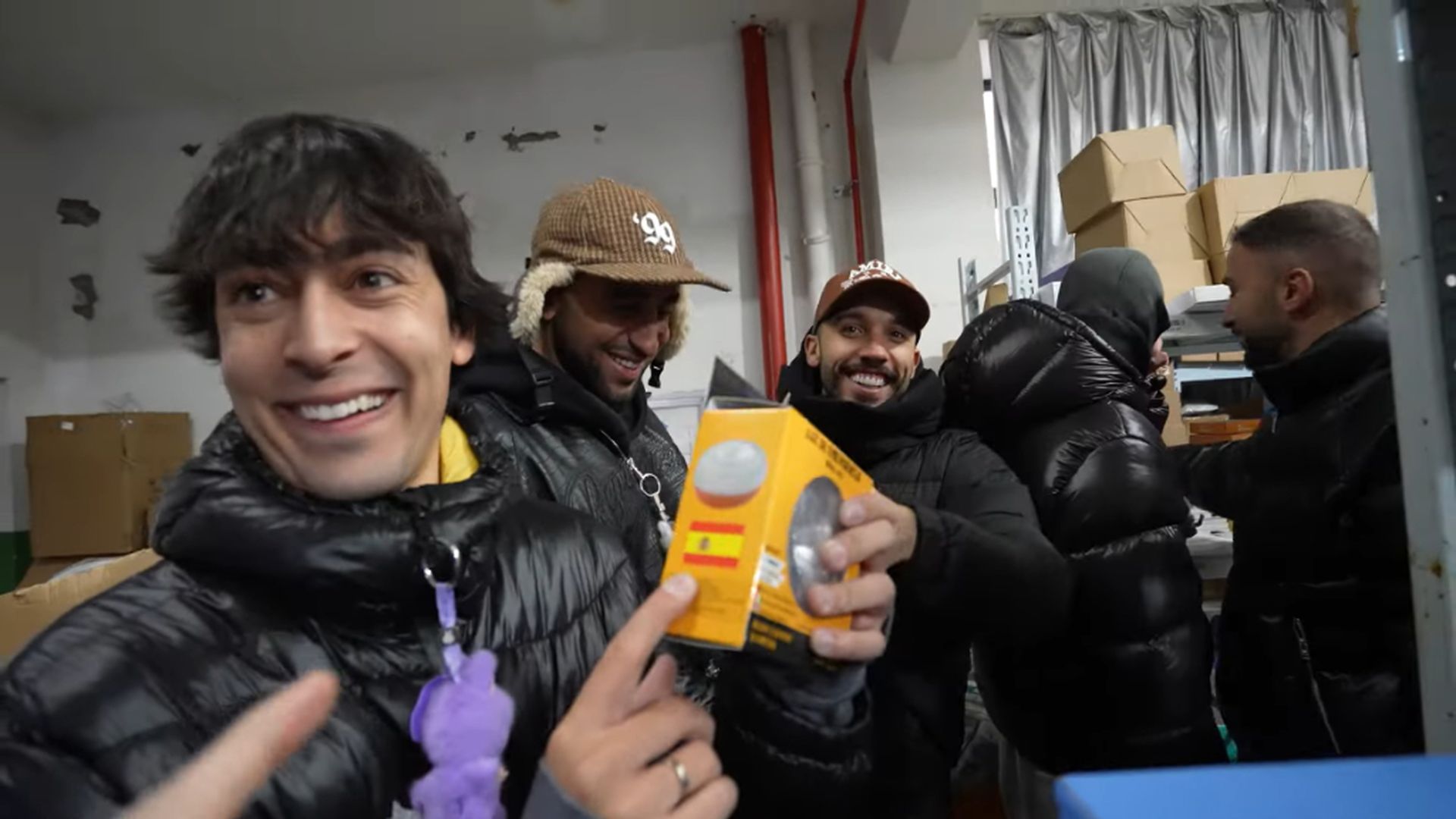 Nil Ojeda, con la baliza V16