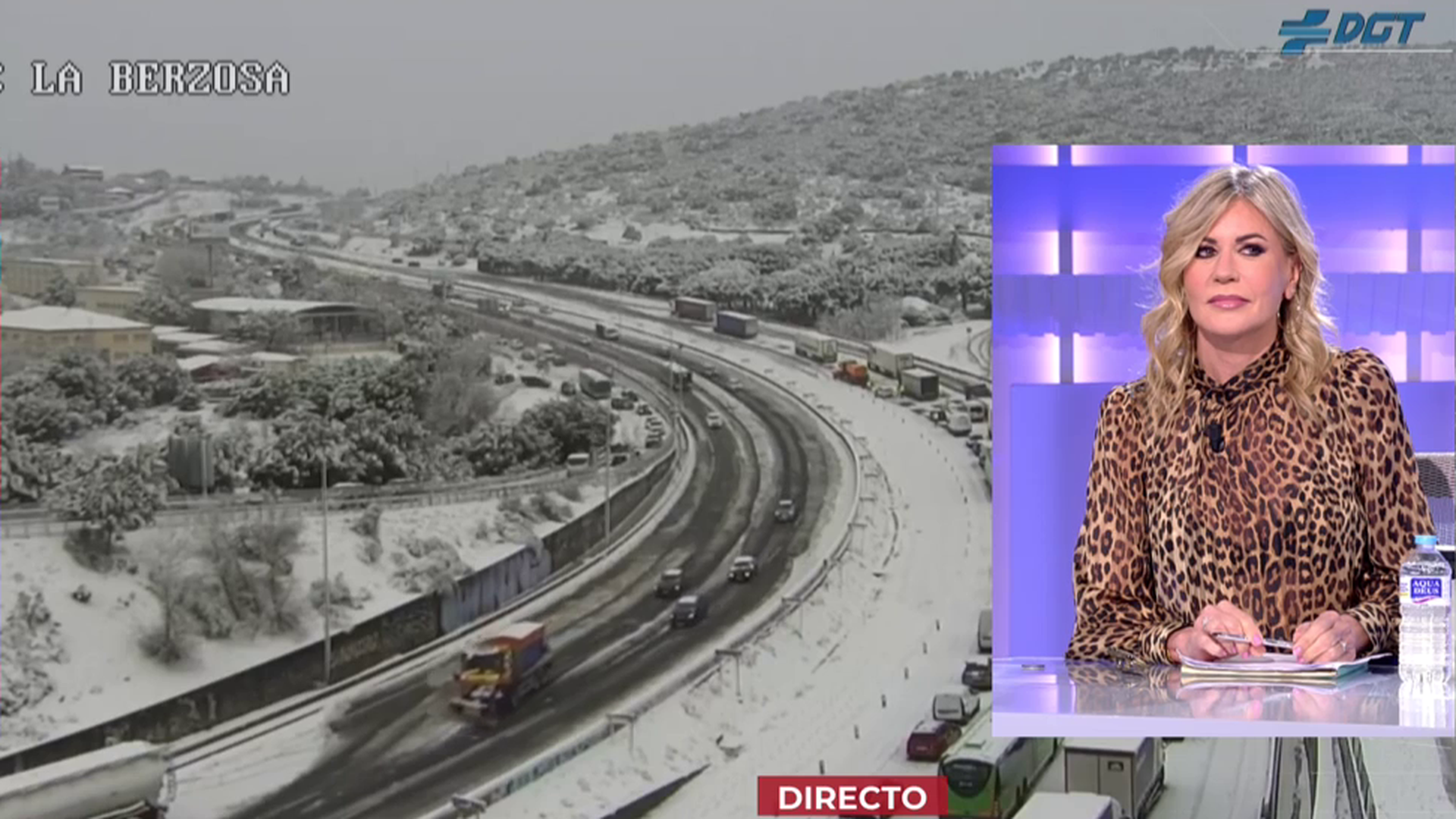 Varios colaboradores del programa han quedado atrapados por la nieve