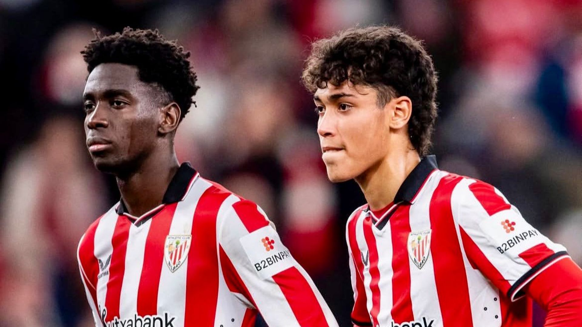 Adama Boiro y Selton, dolidos tras caer de la Champions en San Mamés