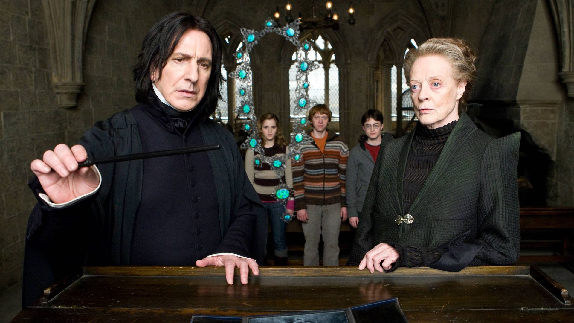 Alan Rickman, en 'Harry Potter'