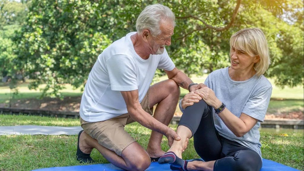 Ayudando a alguien que se ha caído
