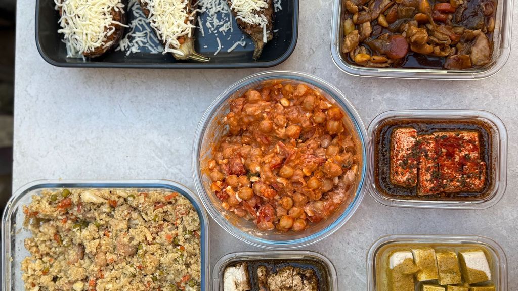 Batch cooking semanal por 31 euros: colirroz 3 delicias, garbanzos a la provenzal o pollo con almendras