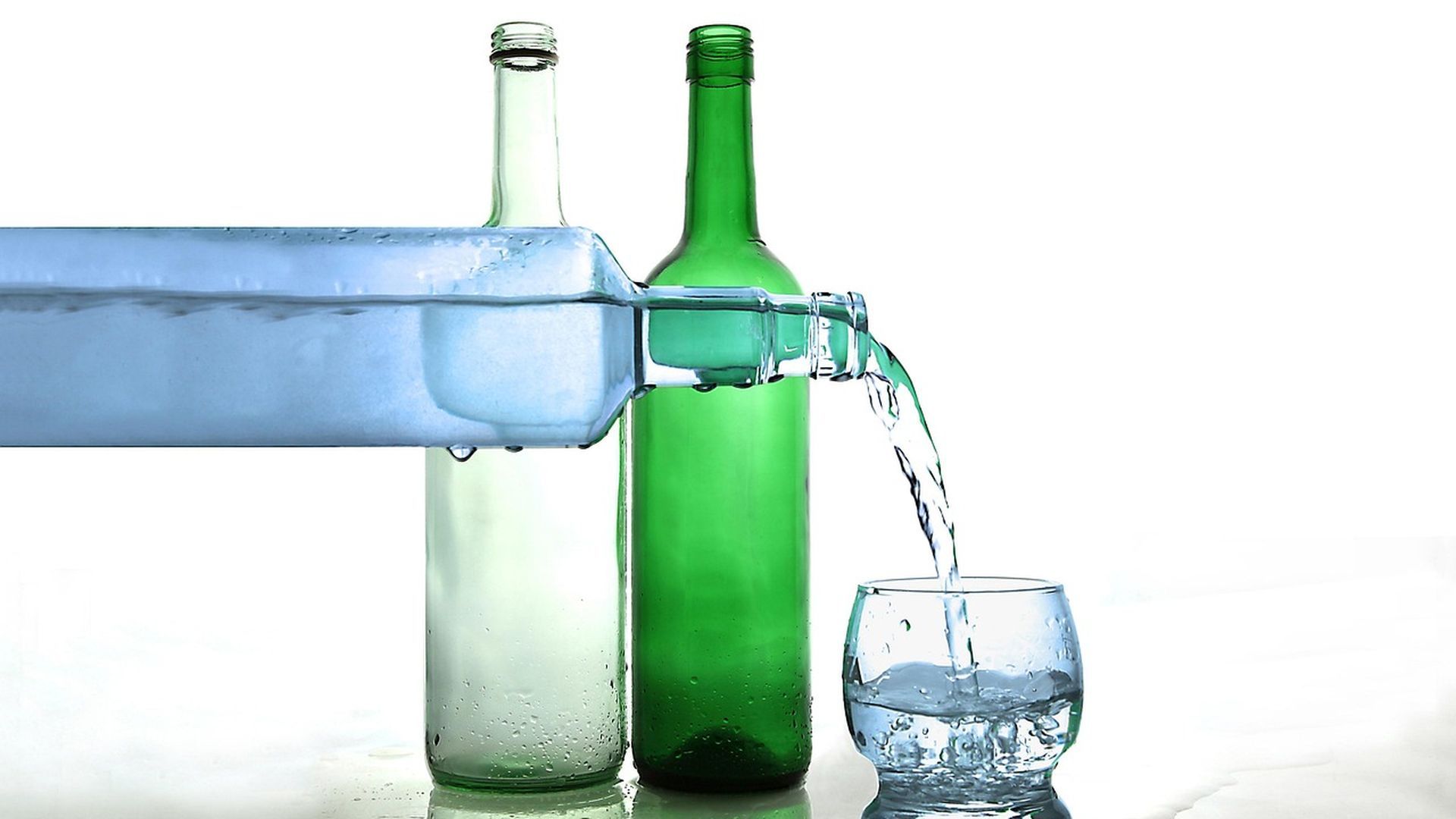 Botellas de agua