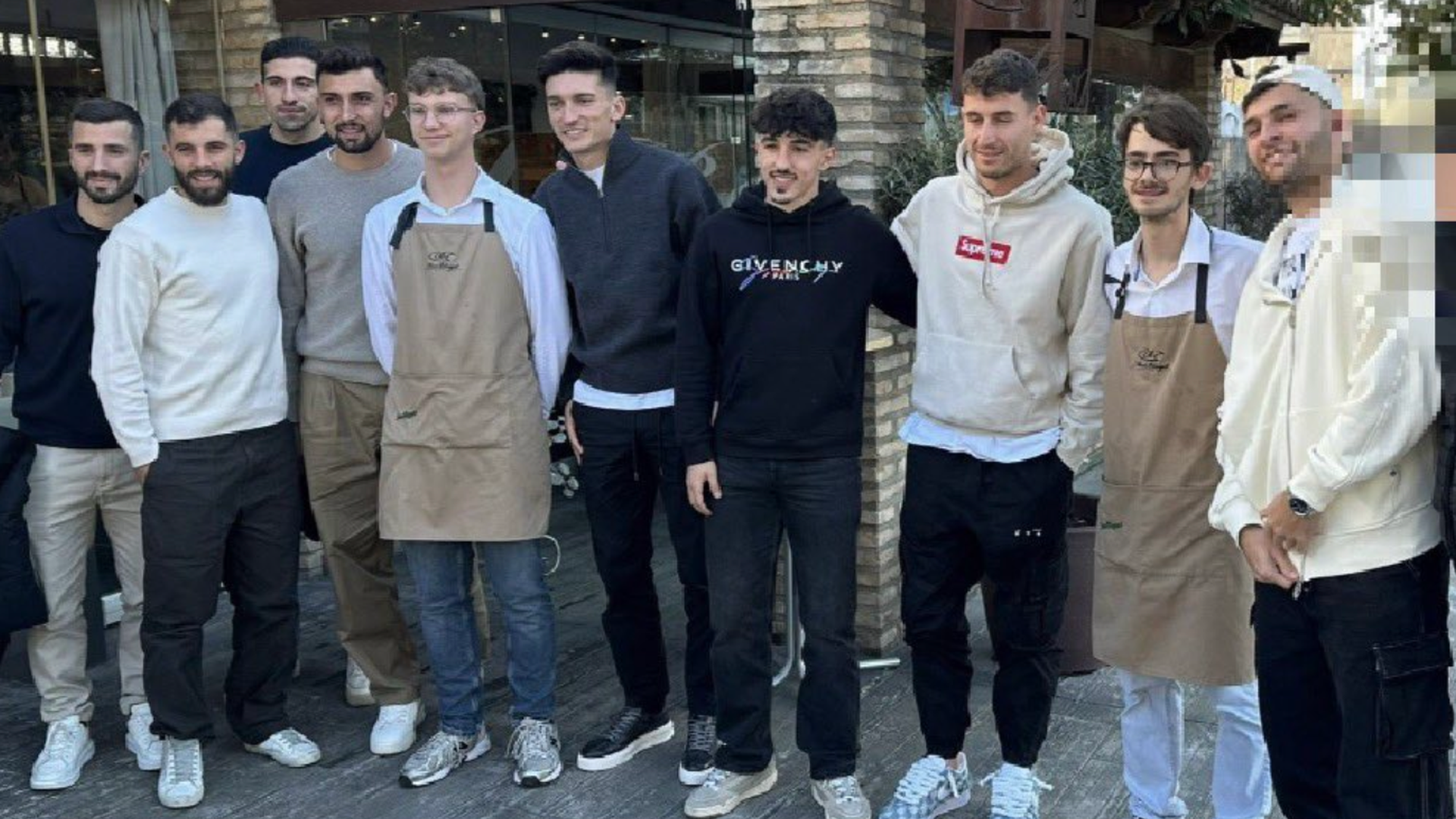 Comida de la plantilla del Valencia CF