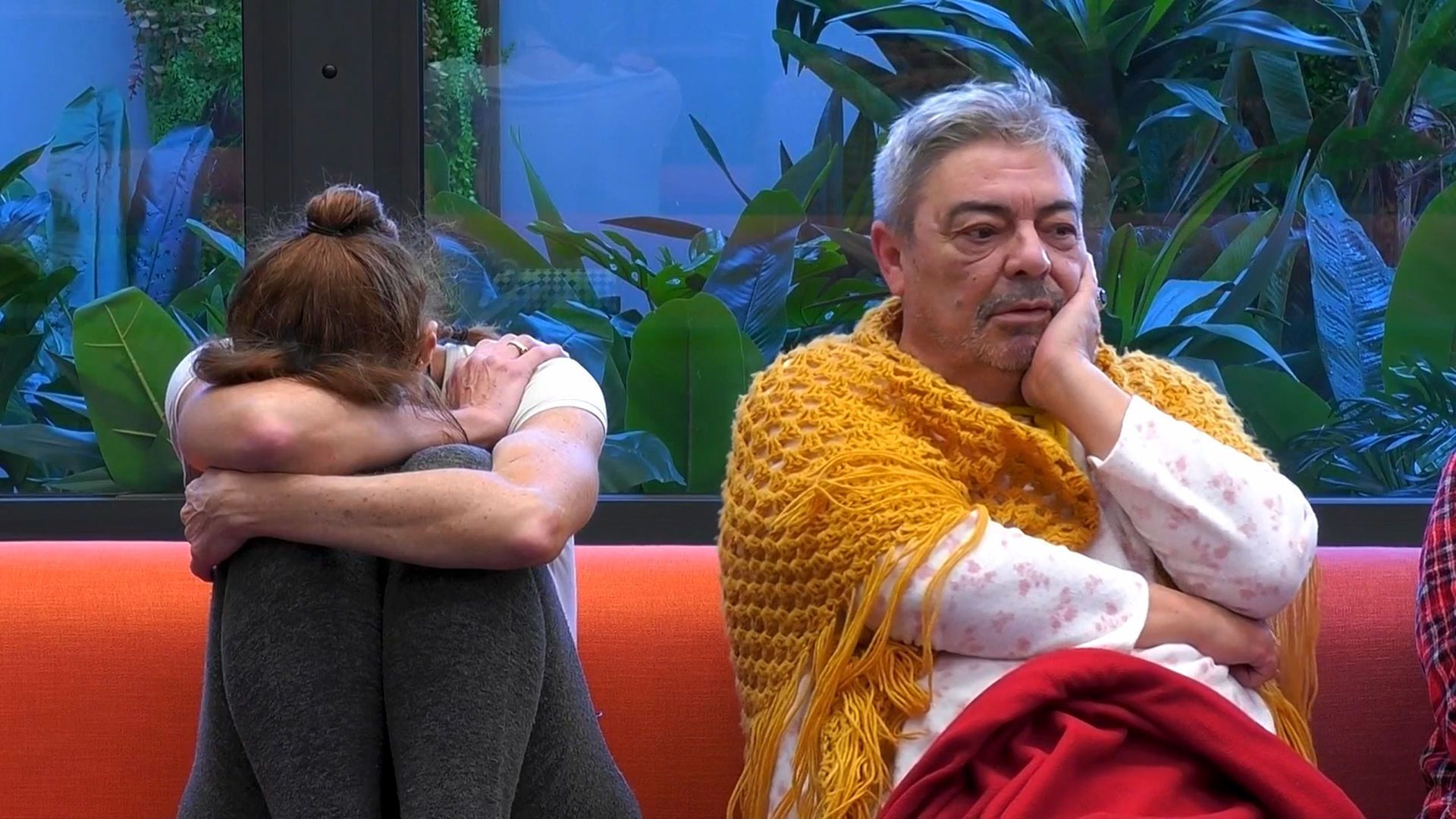 Cristina durante la lectura de la nueva prueba