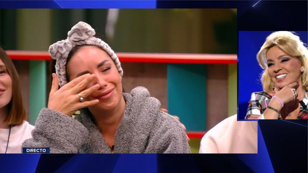 Anita Williams acaba a lágrima viva en 'GH DÚO' ante el sorprendente mensaje de Carmen Borrego y su inesperada promesa