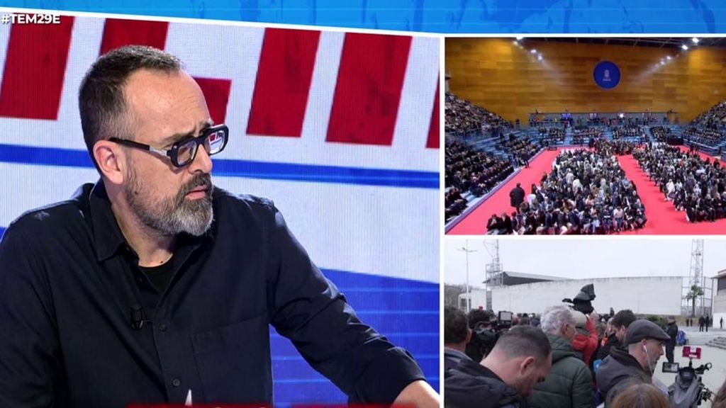 El mensaje de Risto Mejide durante el funeral de Estado tras el accidente de Adamuz