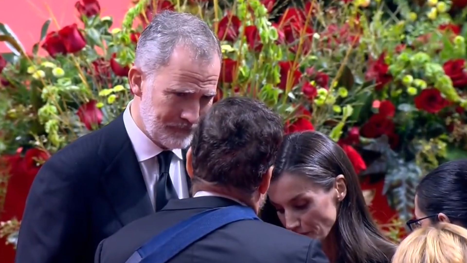 El rey Felipe VI en la misa funeral de Huelva
