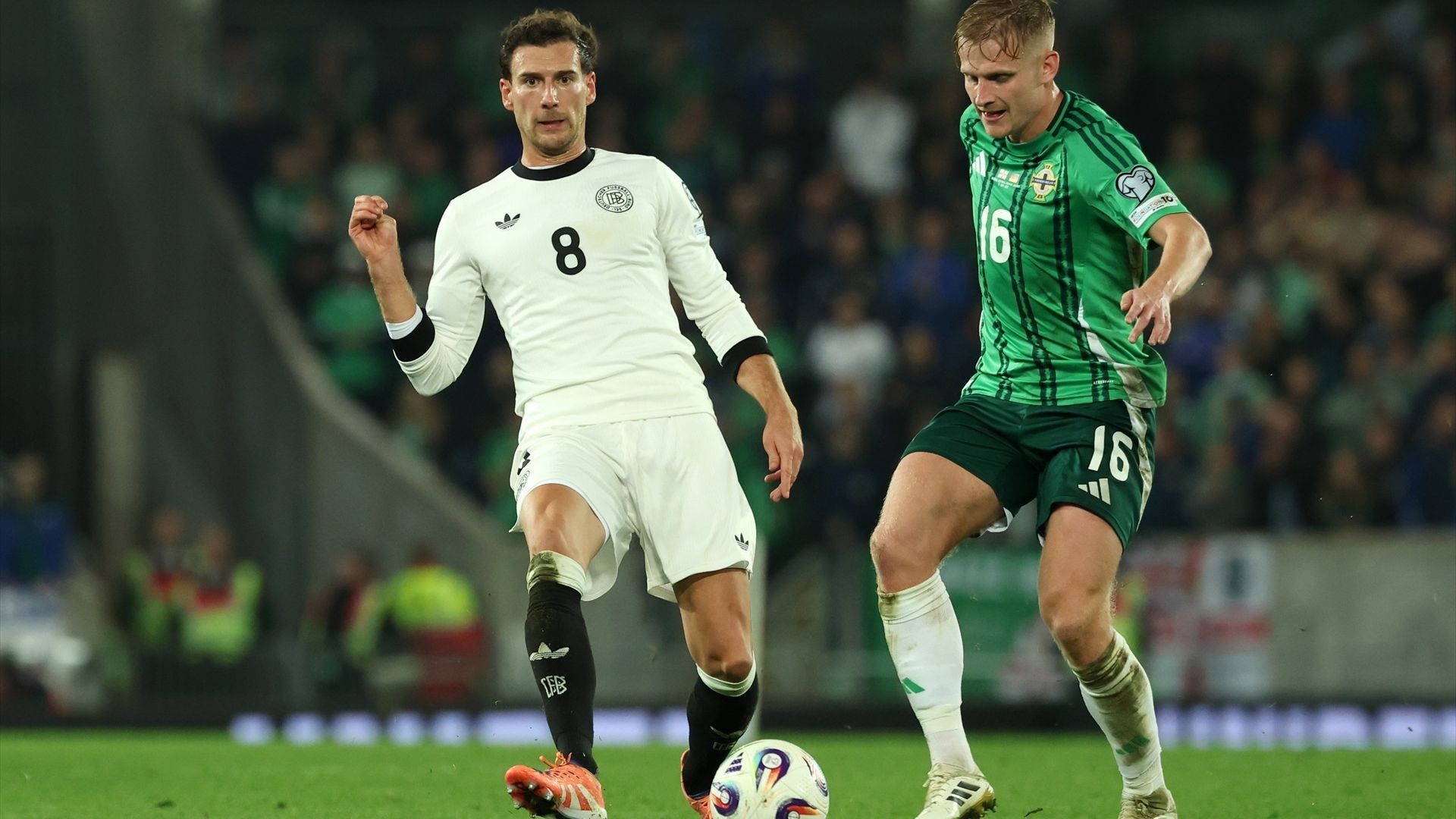 Goretzka, en un partido del Bayern Goretzka, en un partido del Bayern