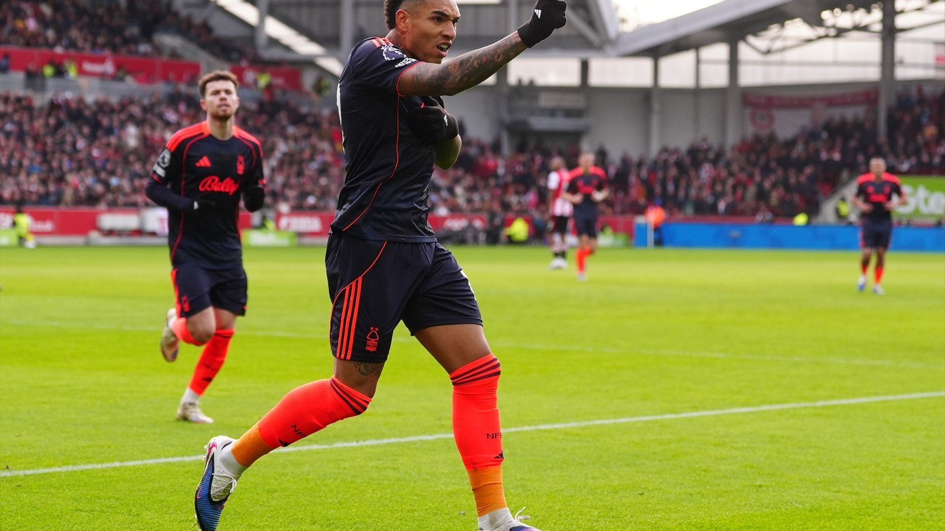 Igor Julio, delantero del Nottingham Forest