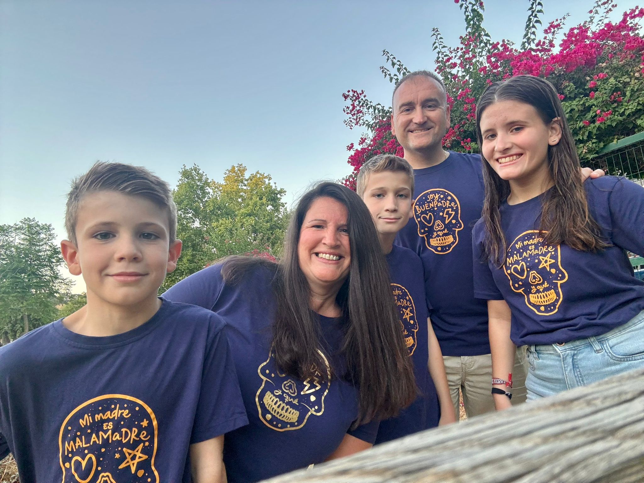 La familia Mesa Vaya al completo