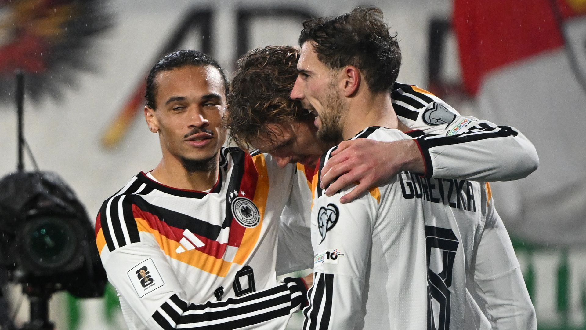 Leo Goretzka con la selección alemana