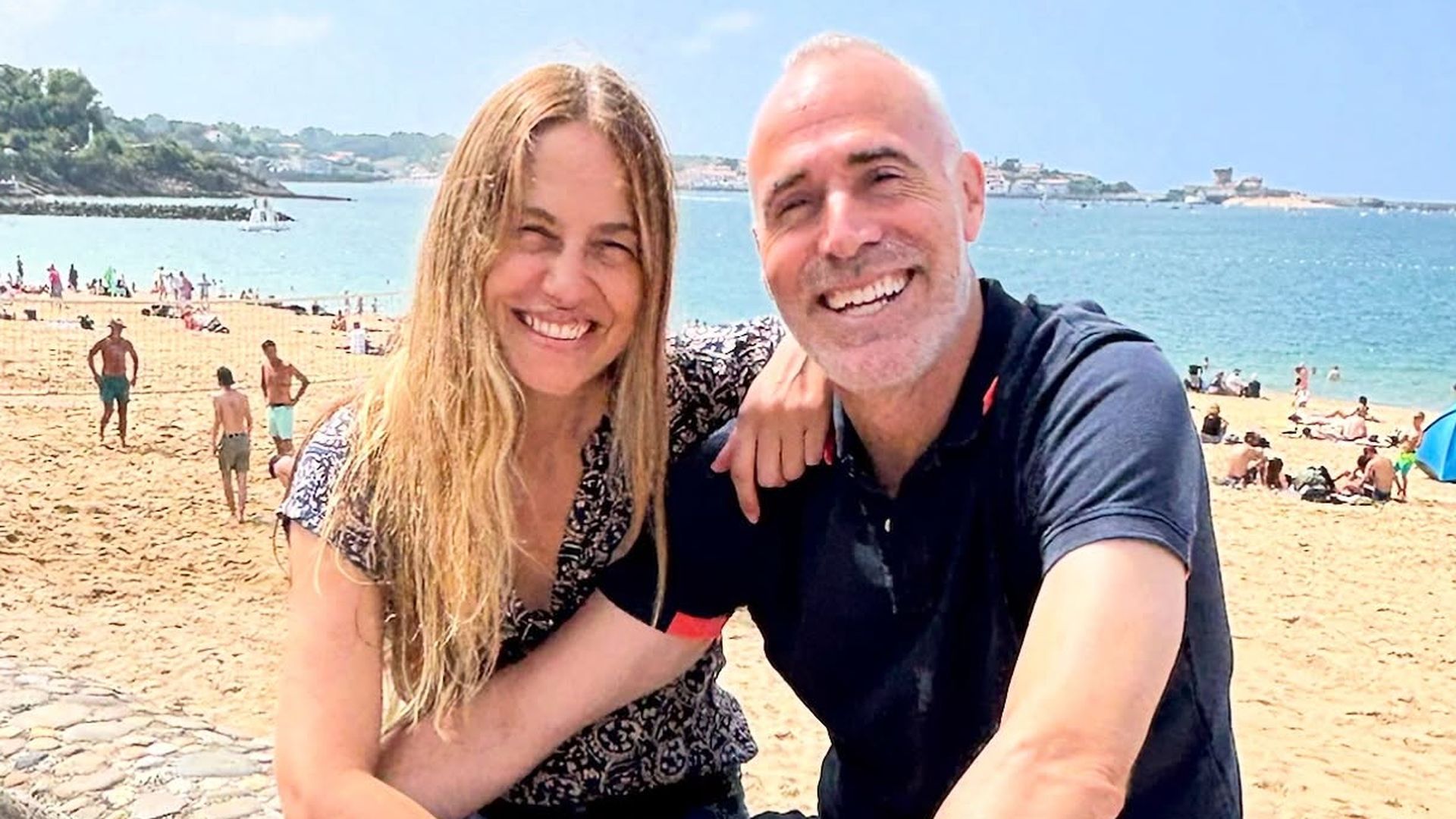 Martina Klein y Alex Corretja Martina Klein y Alex Corretja