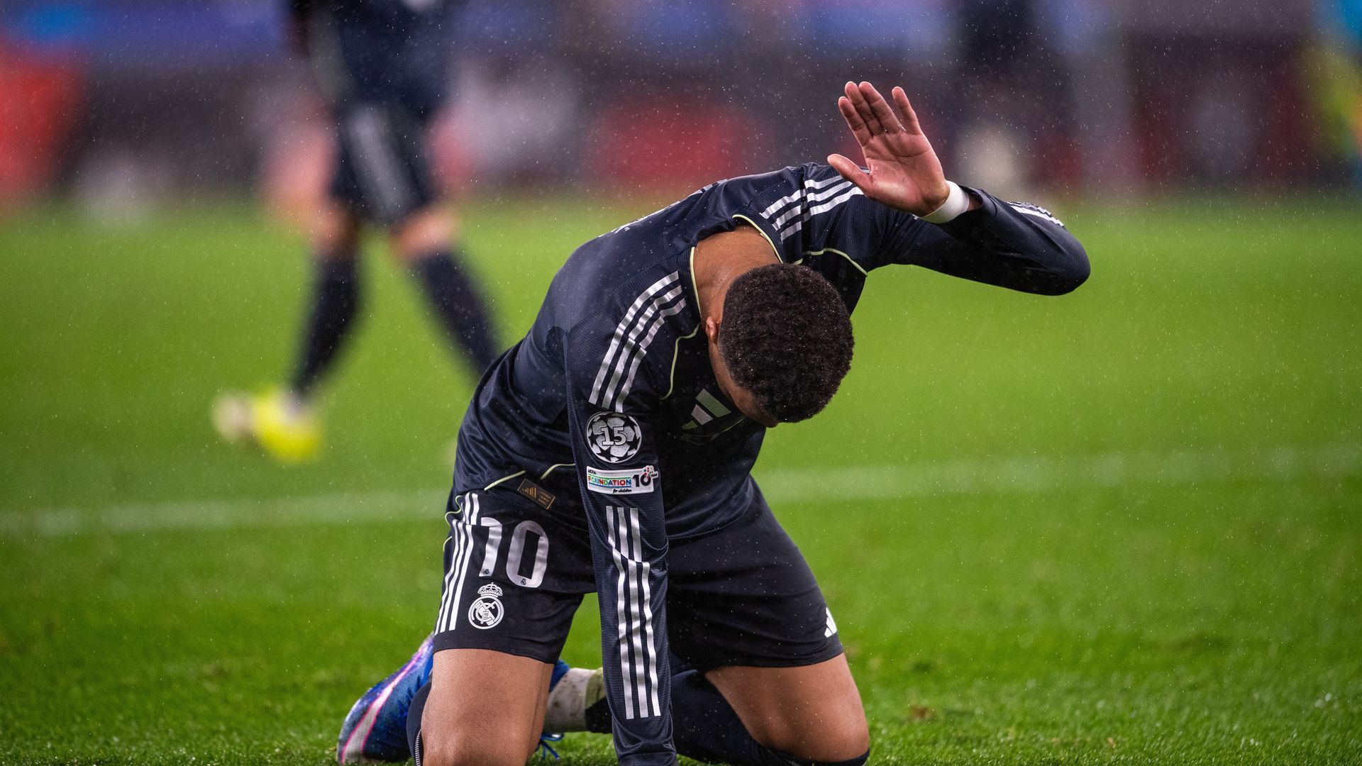 Mbappé durante el partido contra el Benfica