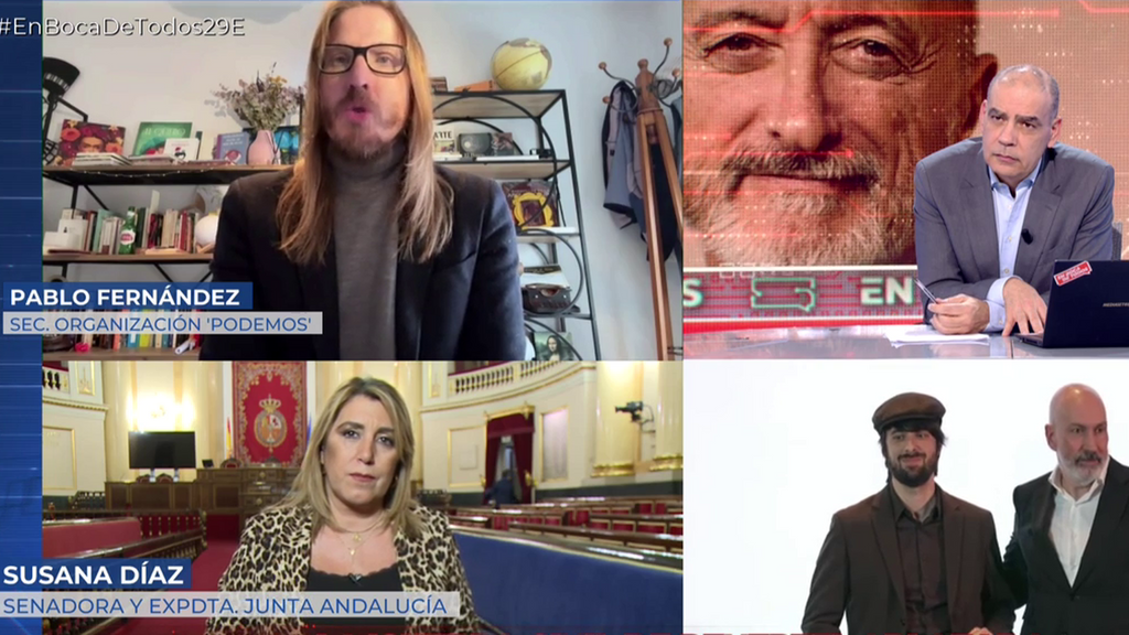 Pablo Fernández, ante las acusaciones de Pérez-Reverte hacía Podemos por promover un boicot