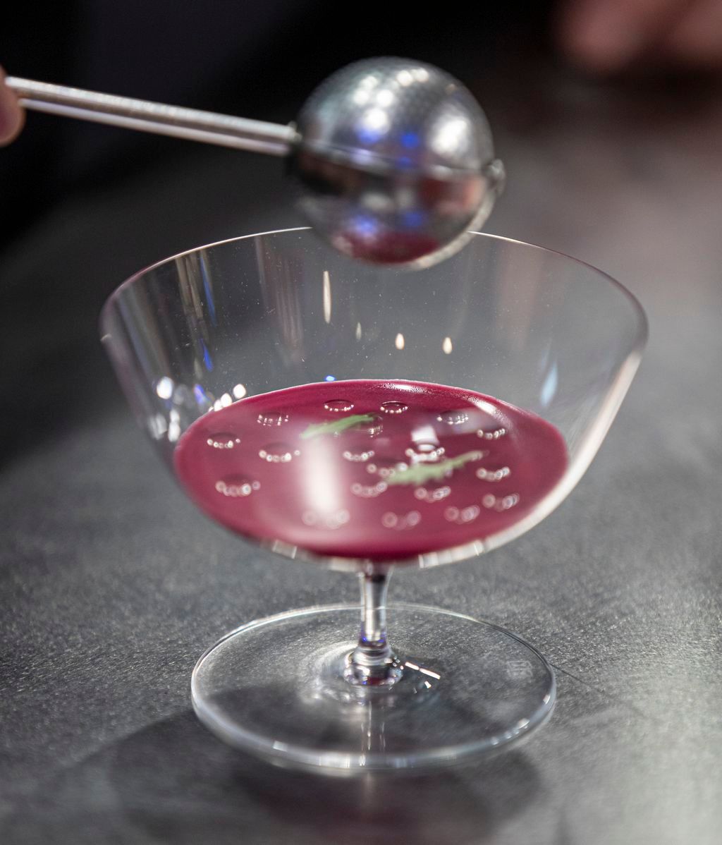 Una de las creaciones que mostró Dabiz Muñoz durante Madrid Fusión