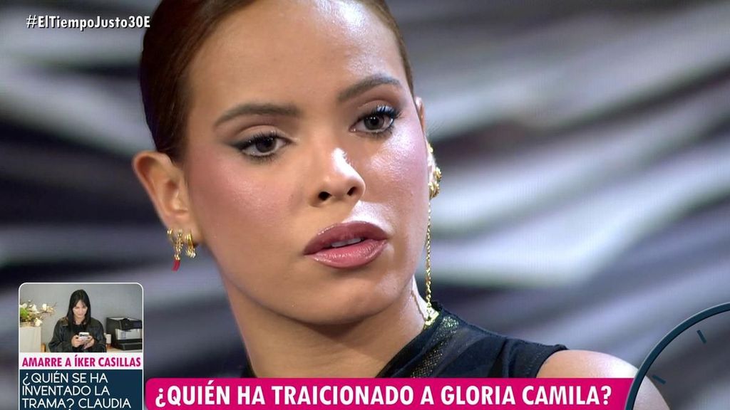Gloria Camila, asombrada, sospecha que hay "chivatazo" detrás de su pillada 'in fraganti' junto con su ex Álvaro García en Venecia El tiempo justo 2026 Top Vídeos 578