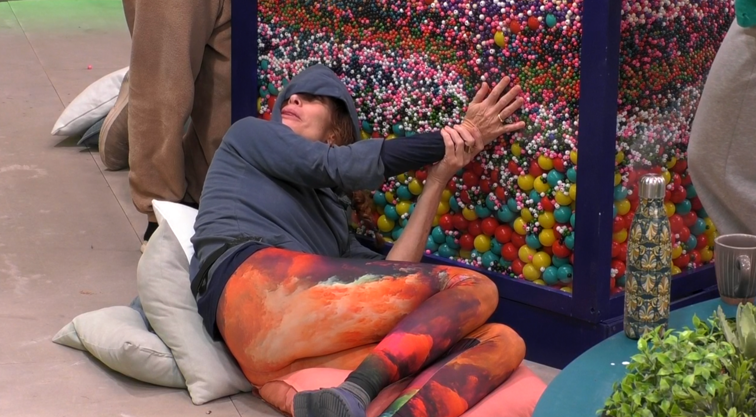 Cristina en la prueba