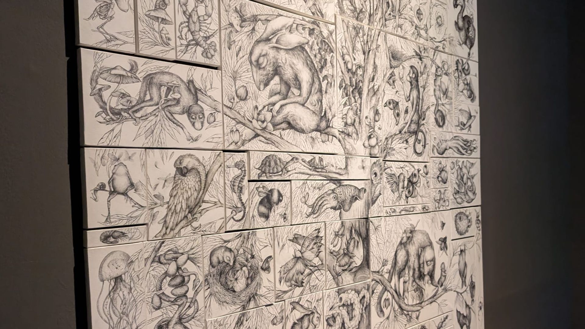 El árbol de la vida, obra de la artista Ana Juan