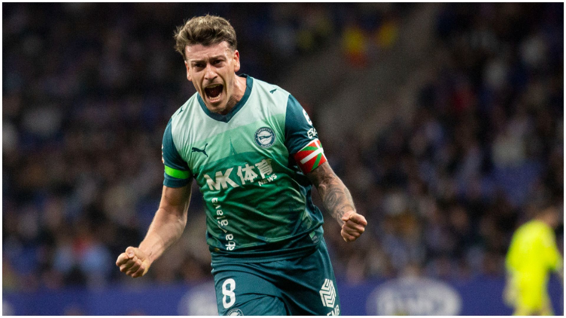 El gol de Antonio Blanco ante el Espanyol