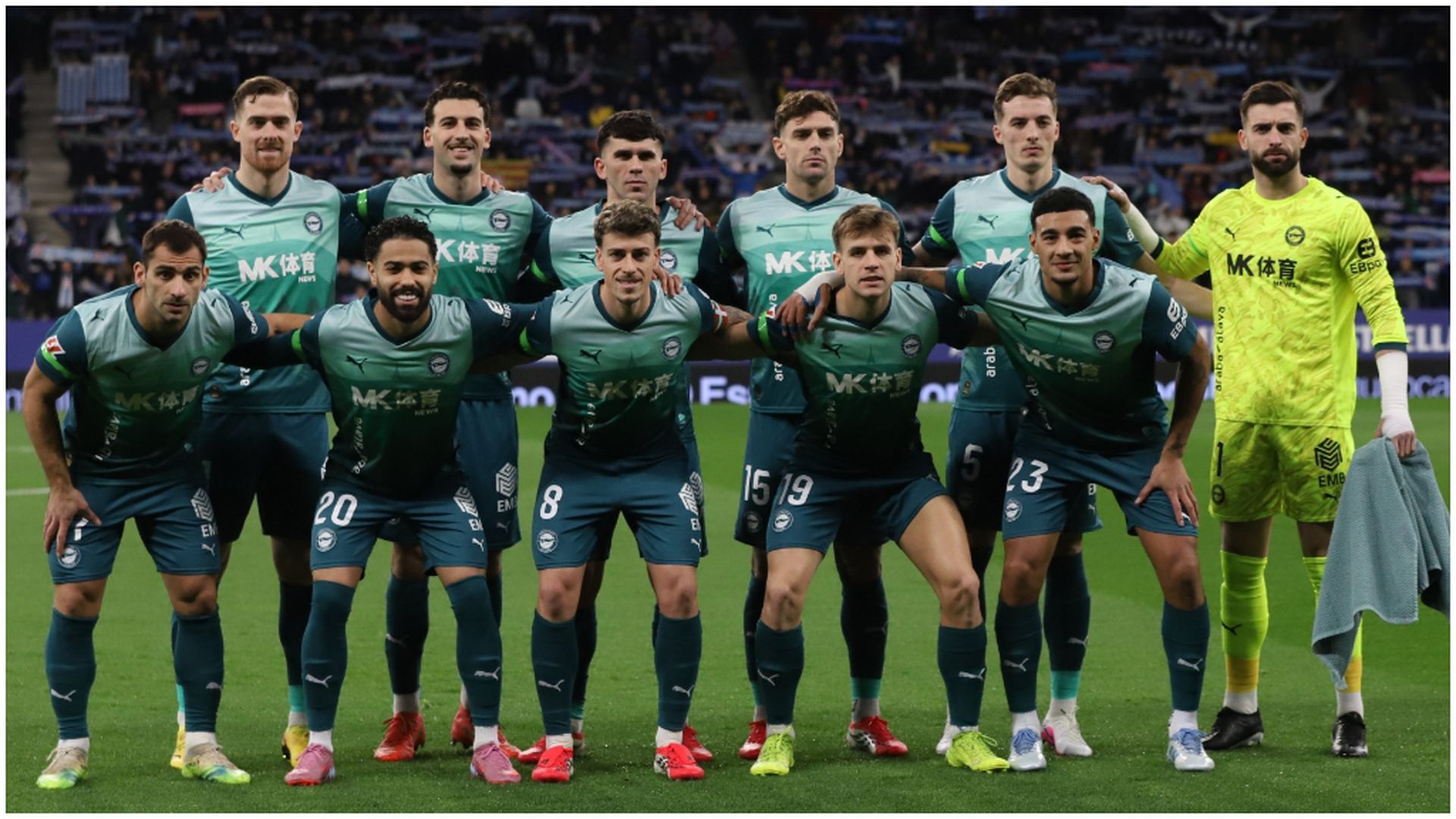 El once titular del Deportivo Alavés ante el Espanyol El once titular del Deportivo Alavés ante el Espanyol