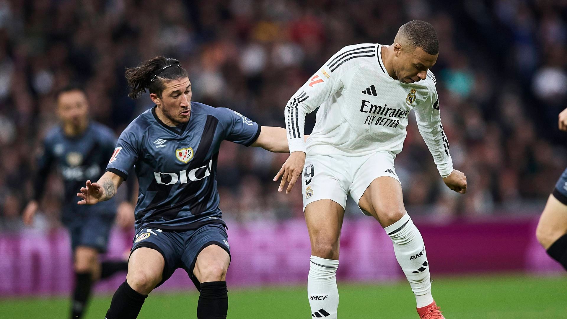 El Pacha Espino durante un partido con el Real Madrid