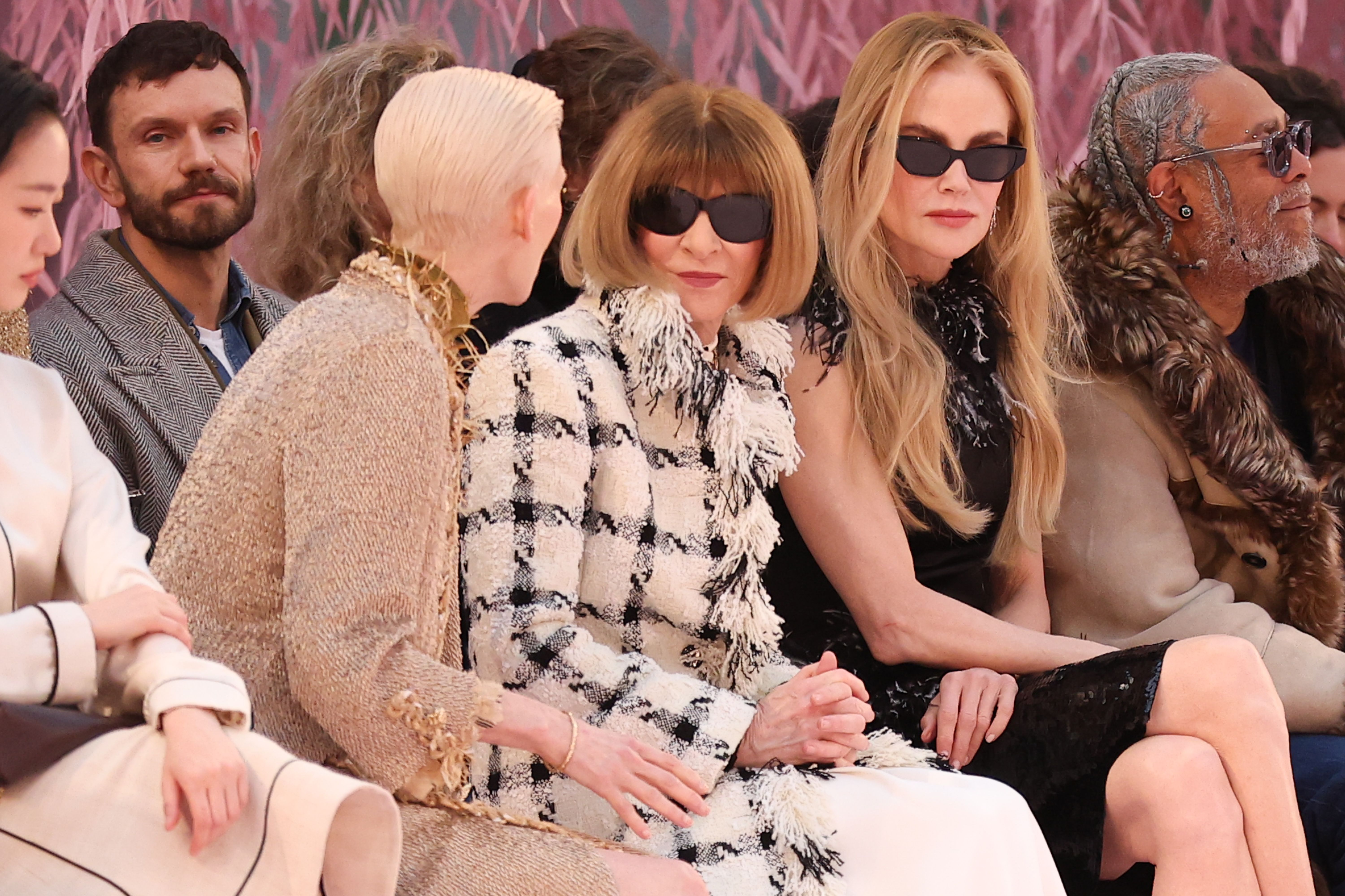 Front Row de la Semana de la Alta Costura de París