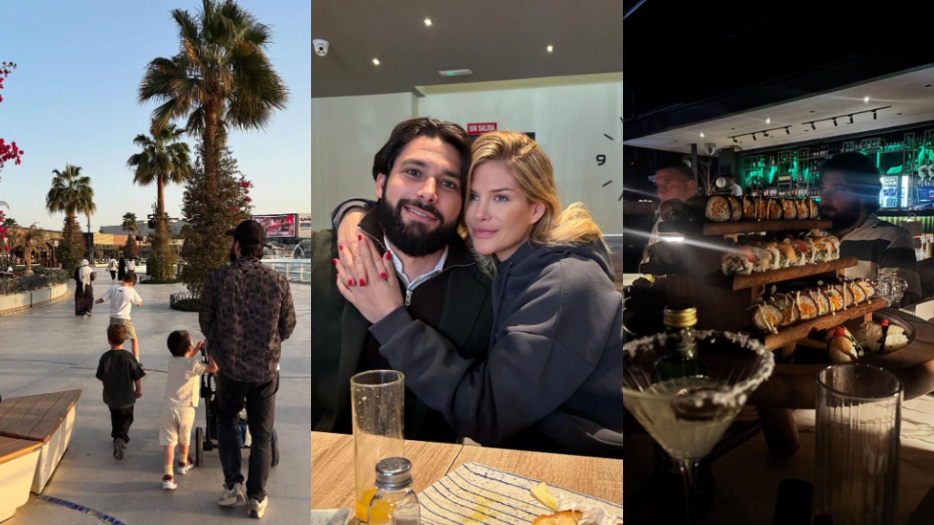 Las únicas apariciones de Jota en el Instagram de Ajla en el último año