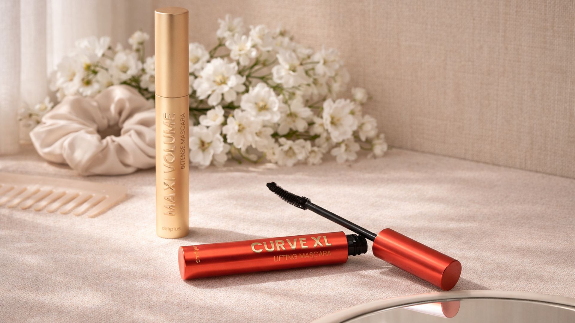 Máscaras de pestañas 'Curve XL' y 'Maxi Volume'