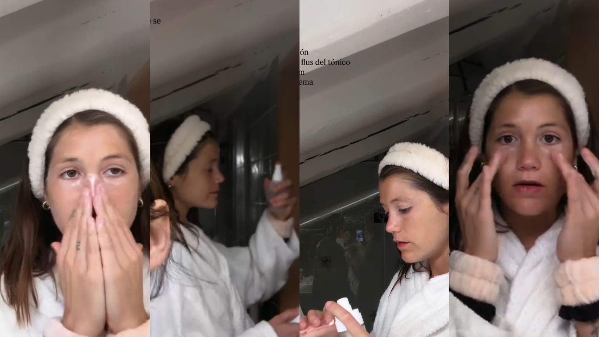 Miri Pérez-Cabrero desvela su rutina de 'skincare': el secreto para una piel radiante