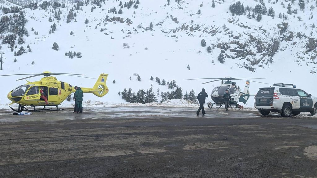 Mueren dos jóvenes de 22 y 25 años tras ser arrollados por un alud de nieve en el pico Cibollés, Huesca