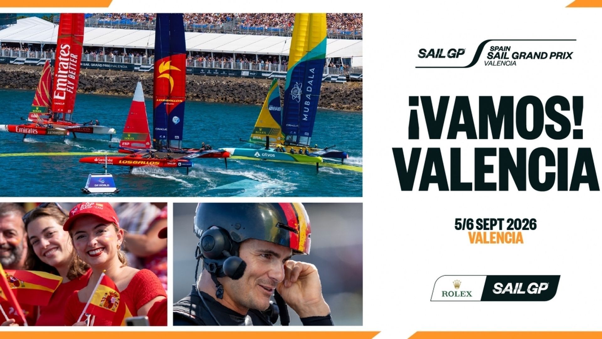 SailGP elige Valencia como nueva sede española del circuito de SailGP