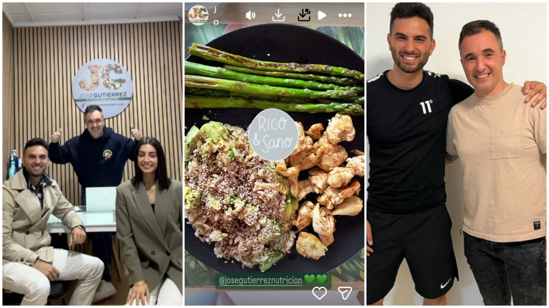 Suso Álvarez está confiando su preparación física para su boda a José Gutiérrez, experto en nutrición clínica y deportiva