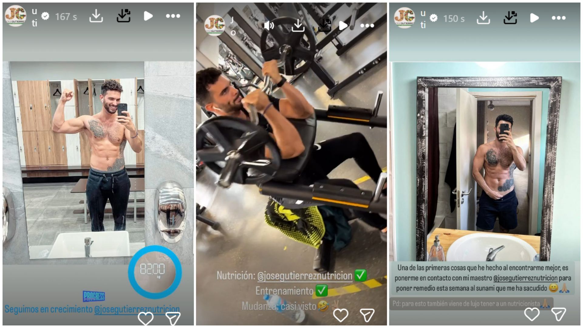 Suso Álvarez muestra su cambio físico tras su plan de nutrición y entrenamiento